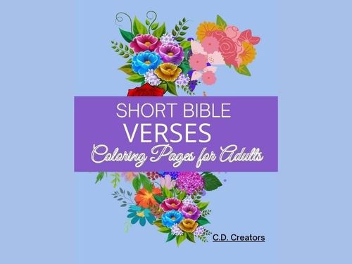 Product picture  Bible Verses Coloring Pages for Adults